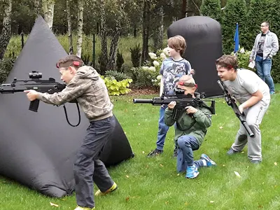 Operacja Laser Tag - paintball laserowy Łódź Brus